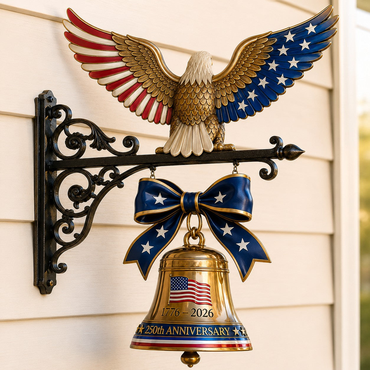 🇺🇸 Ring in the Semiquincentennial: 1776-2026 "Spirit of Liberty" Eagle Bell