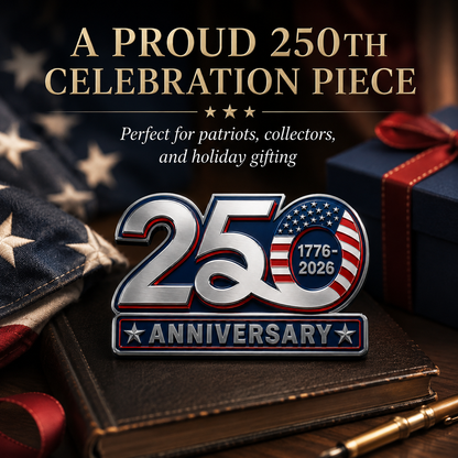 🎉2026 Hot Sale 65K+ ❤️ 250th Anniversary Car Emblem