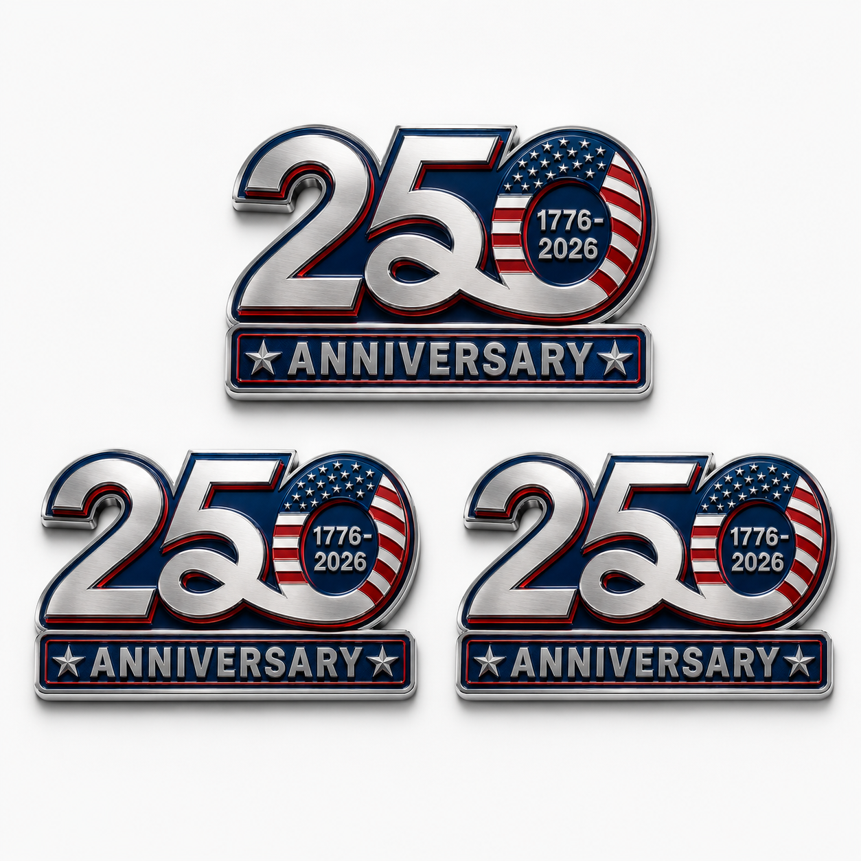 🎉2026 Hot Sale 65K+ ❤️ 250th Anniversary Car Emblem