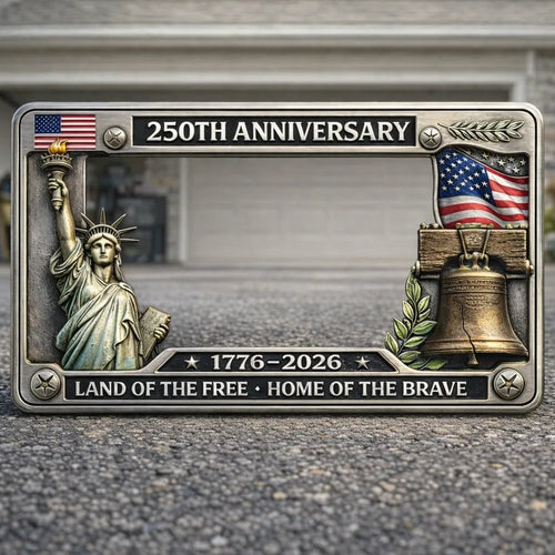 🦅LAST DAY 49% OFF-🔥250th Anniversary Commemorative License Plate Frame