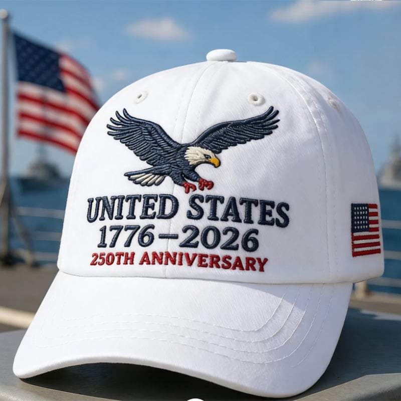 🧢🧢US 250th Anniversary Retro Cotton Cap