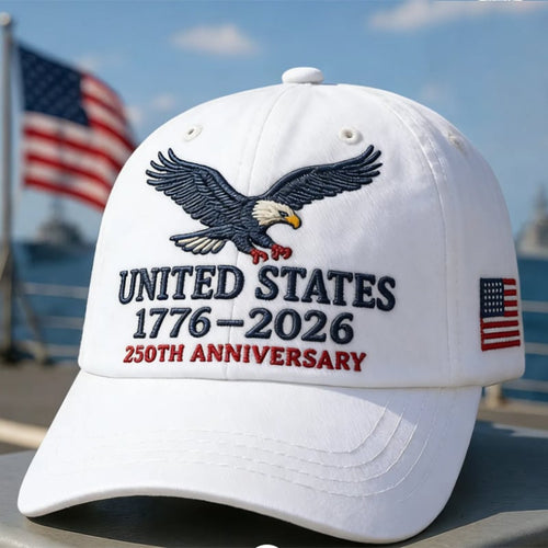 🧢🧢US 250th Anniversary Retro Cotton Cap