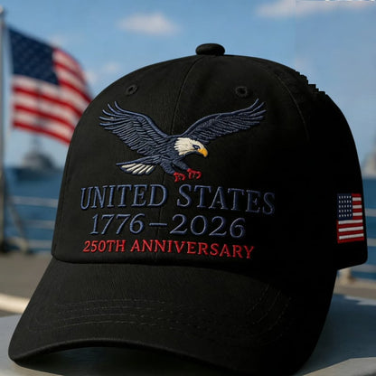 🧢🧢US 250th Anniversary Retro Cotton Cap