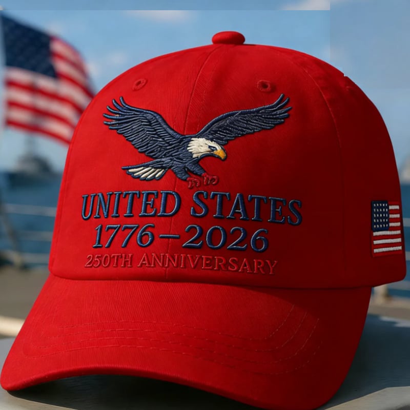 🧢🧢US 250th Anniversary Retro Cotton Cap