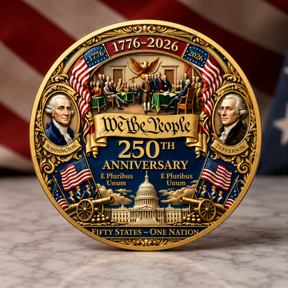 🔥Summer Sale 49% OFF🔥United States 250th Anniversary Commemorative Challenge Coin