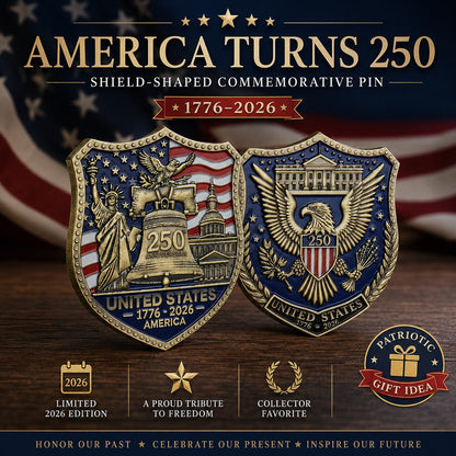America 250 Shield Commemorative Coin