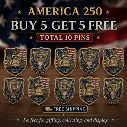 America 250 Shield Commemorative Coin