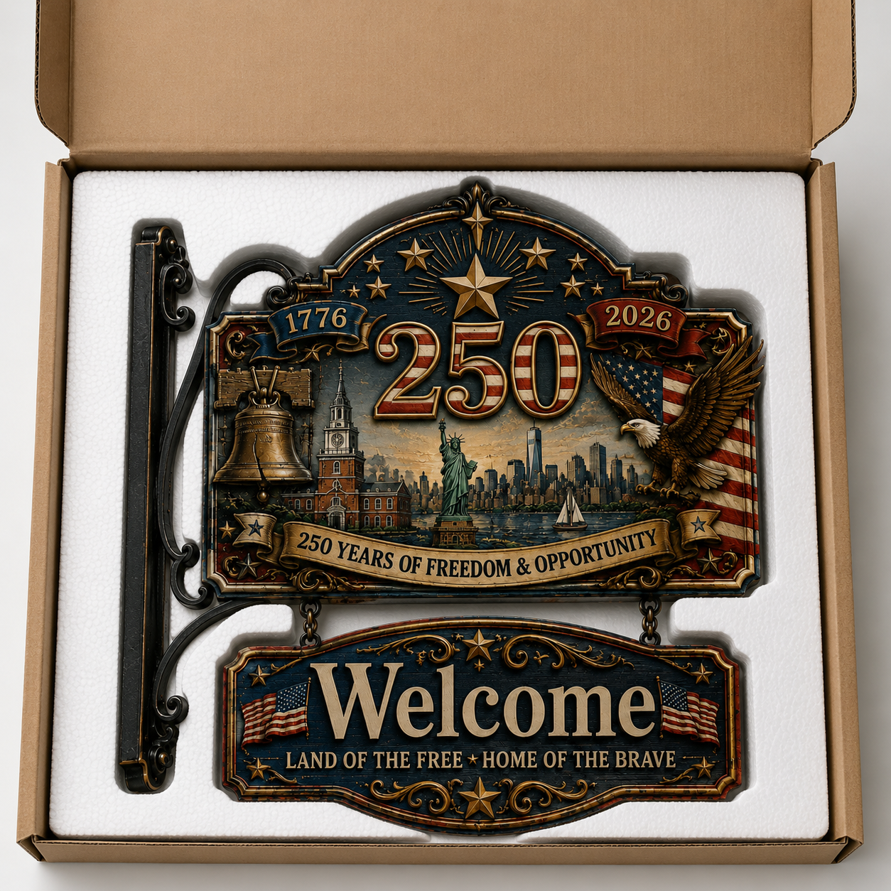 🔥Last Day 49% OFF🔥 - USA 250th Anniversary Welcome Sign