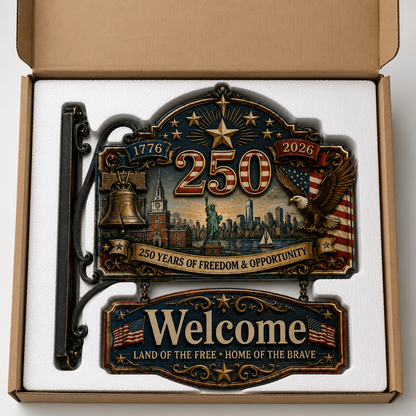 🔥Last Day 49% OFF🔥 - USA 250th Anniversary Welcome Sign