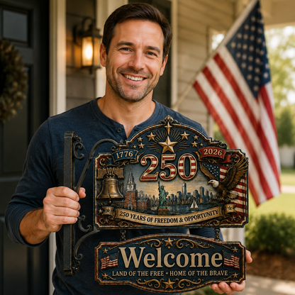 🔥Last Day 49% OFF🔥 - USA 250th Anniversary Welcome Sign