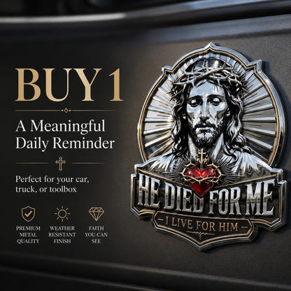 🔥Last Day 49% OFF🔥 -He Died For Me Emblem