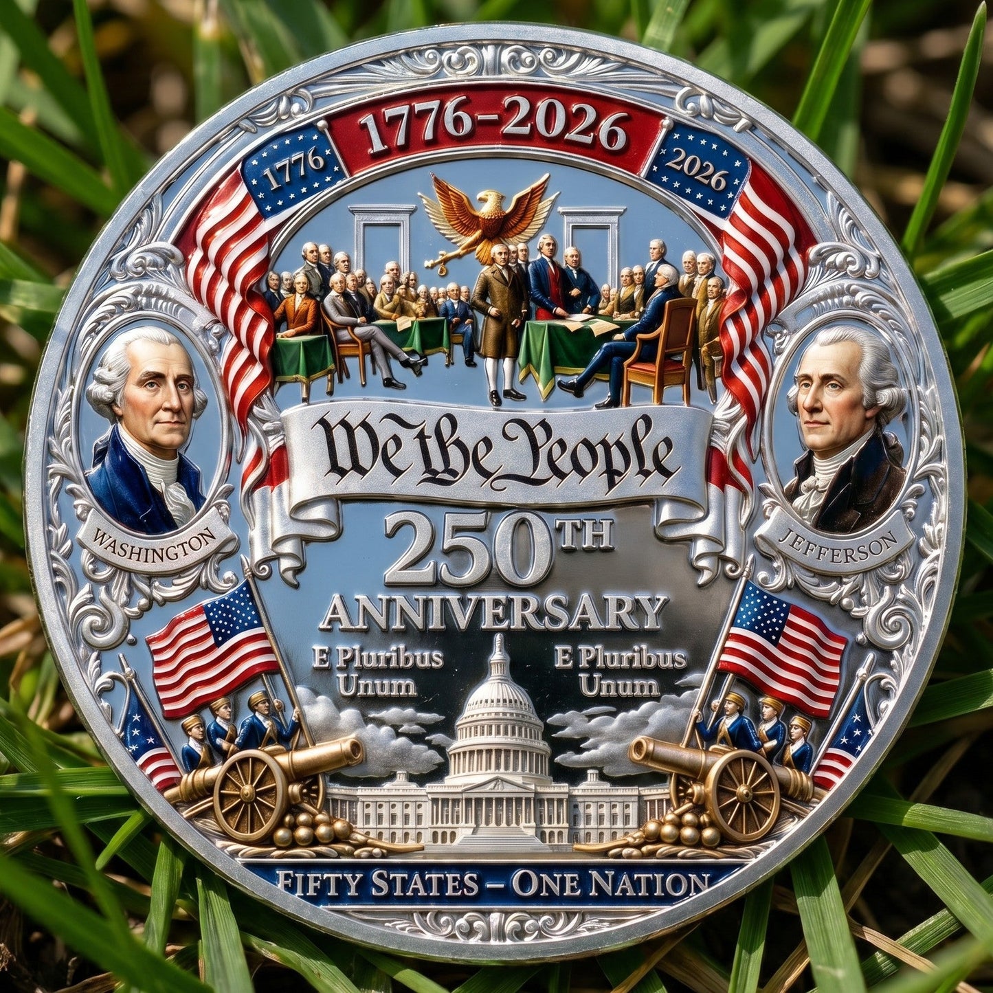America 250th Anniversary Commemorative Coin