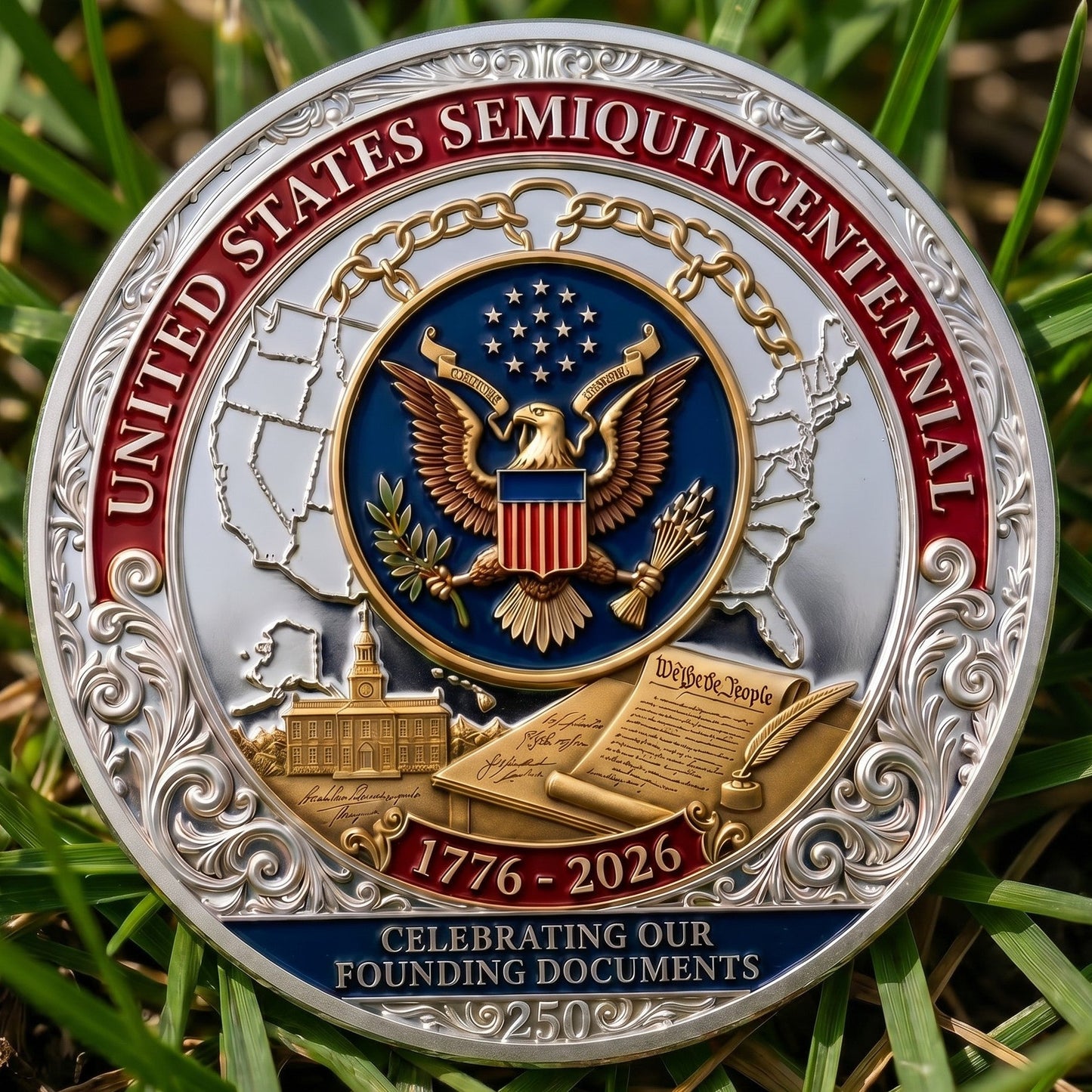 America 250th Anniversary Commemorative Coin