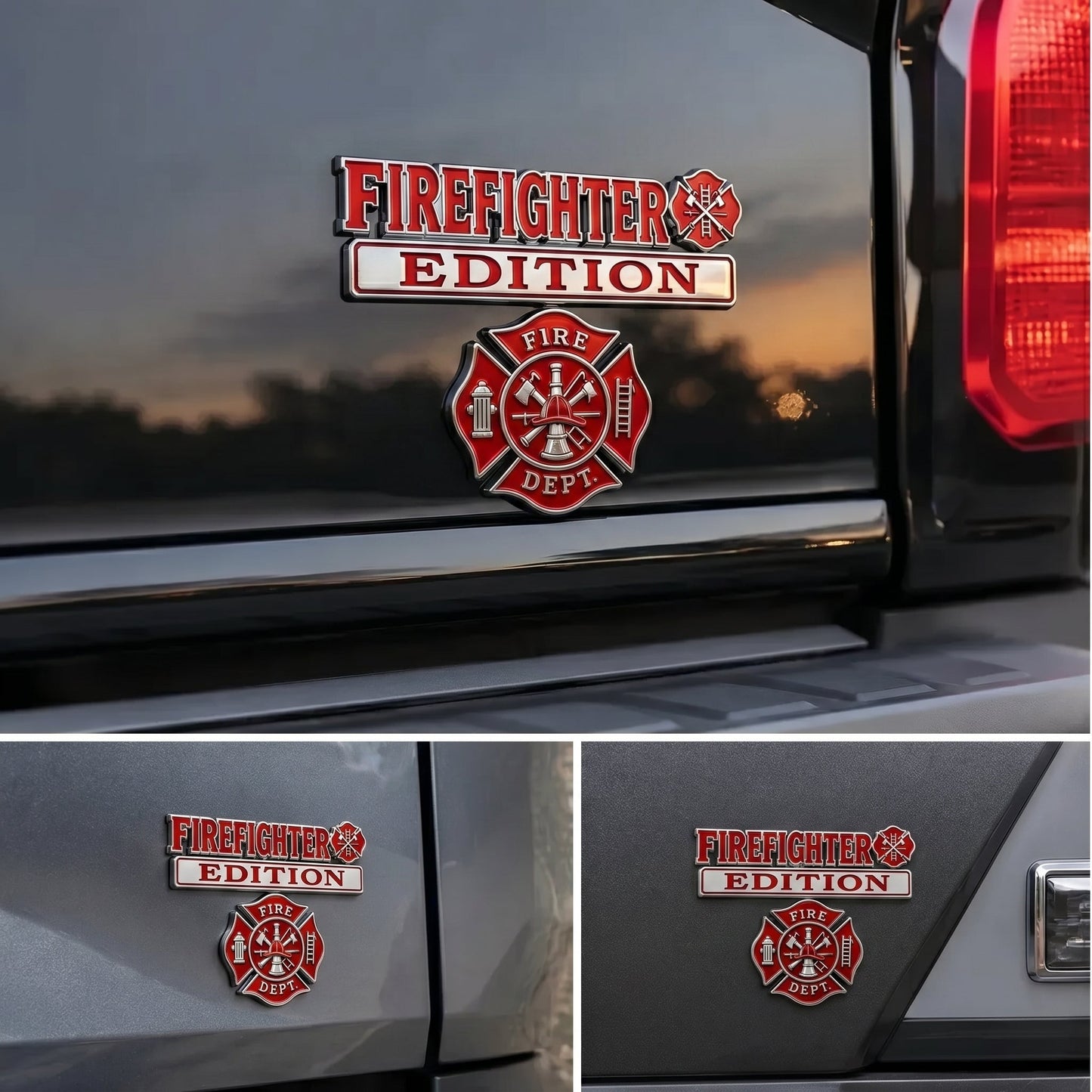 🚒Last Day Promo: 49% OFF 🎖️-Firefighter Edition Car Emblem Metal Badge