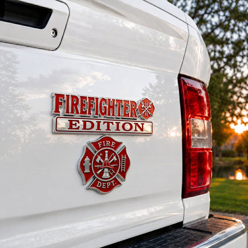 🚒Last Day Promo: 49% OFF 🎖️-Firefighter Edition Car Emblem Metal Badge