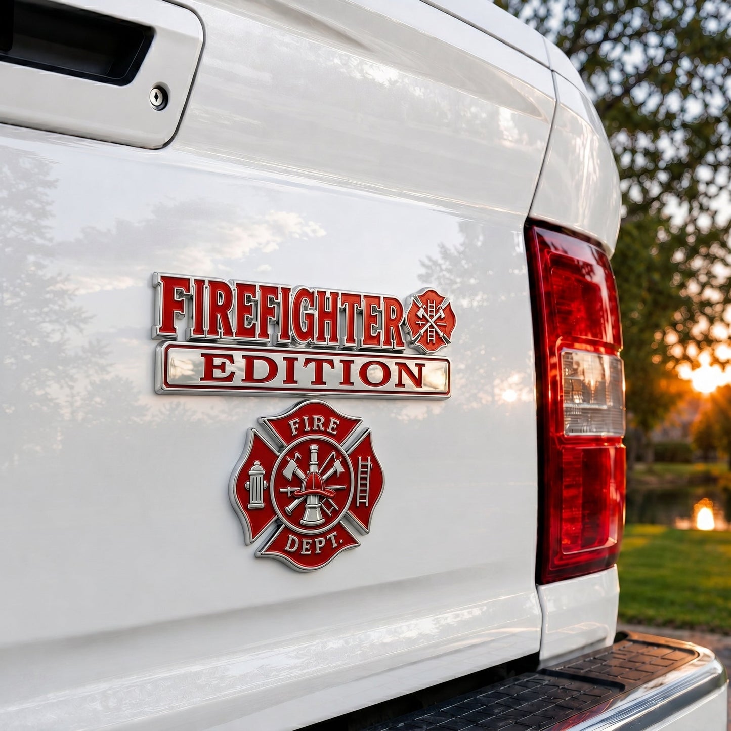 🚒Last Day Promo: 65% OFF 🎖️-Firefighter Edition Car Emblem Metal Badge