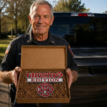 🚒Last Day Promo: 49% OFF 🎖️-Firefighter Edition Car Emblem Metal Badge