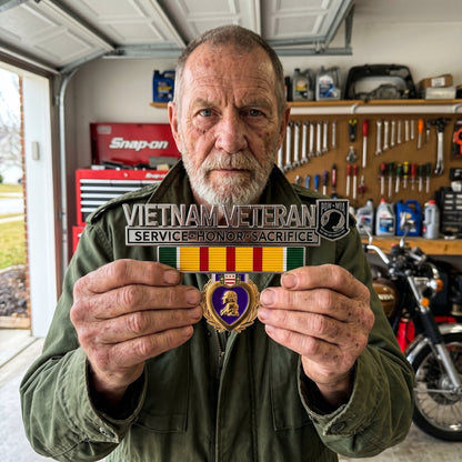 🎖️Last Day Promo:49% OFF - Vietnam Veteran Tribute Car Emblem Metal Badge