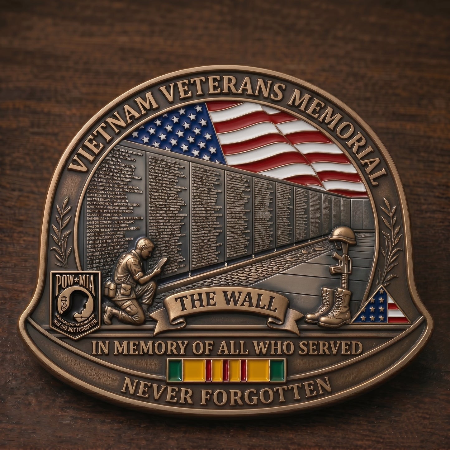 🇺🇸 Last Day Promo: 49% OFF 🎖️ -Vietnam Veteran M1 Helmet Tribute Commemorative Challenge Coin