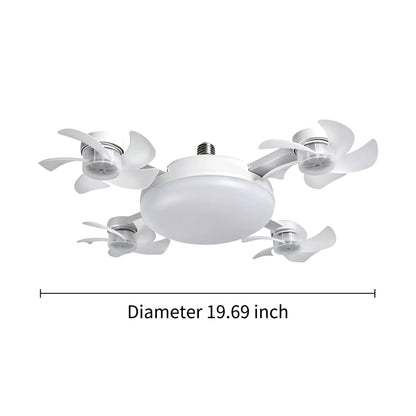 🔥Last Day 50%OFF💡2-in-1 Drone Fan Light-Silent LED Ceiling Fan with Remote