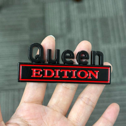 Queen Metal Emblem – When She Arrives, She Owns the Space