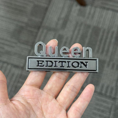 Queen Metal Emblem – When She Arrives, She Owns the Space