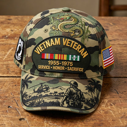 🇺🇸 Last Day Promo: 49% OFF 🎖️ - Vietnam Veteran Tribute Cap