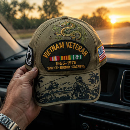 🇺🇸 Last Day Promo: 65% OFF 🎖️ - Vietnam Veteran Tribute Cap