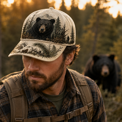 🐻 BEAR HUNTING WILD & UNTAMED HAT