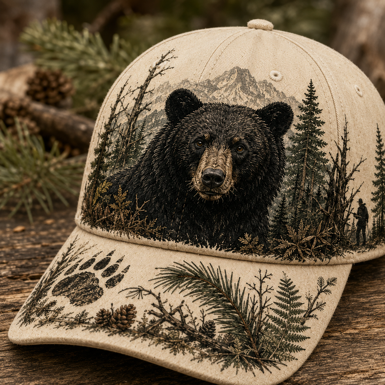 🐻 BEAR HUNTING WILD & UNTAMED HAT