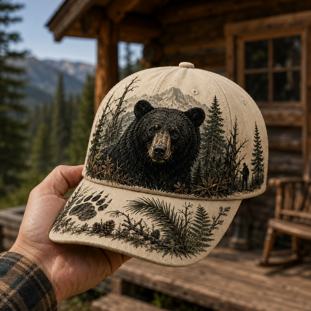🐻 BEAR HUNTING WILD & UNTAMED HAT