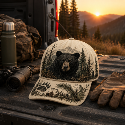 🐻 BEAR HUNTING WILD & UNTAMED HAT