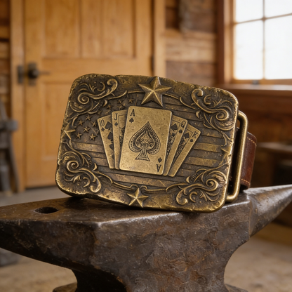 Christian Western Belt Buckle – A Symbol of Faith, Strength & Heritage