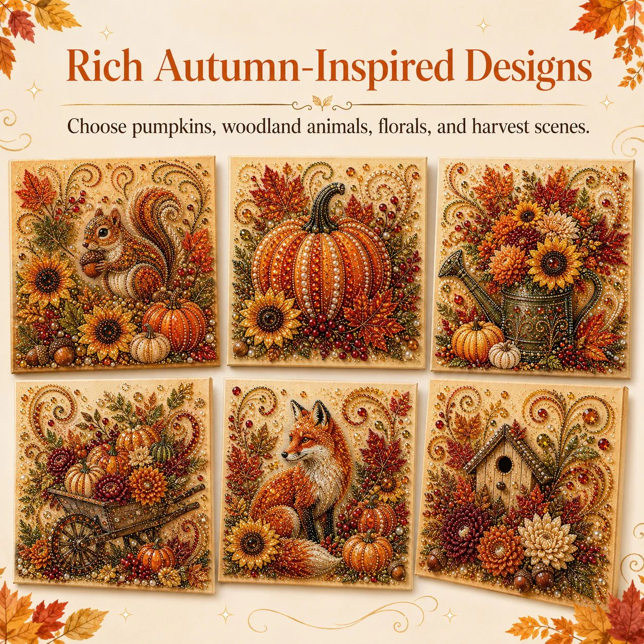 🍂Autumn Pearl Painting Kit🎃✨