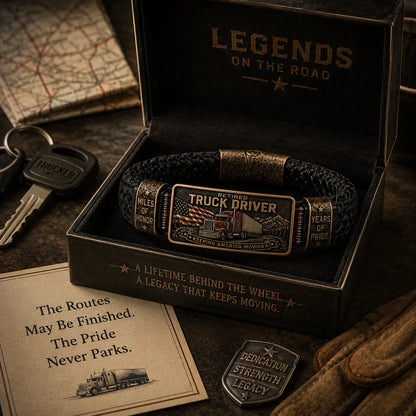 Retired Truck Driver Bracelet