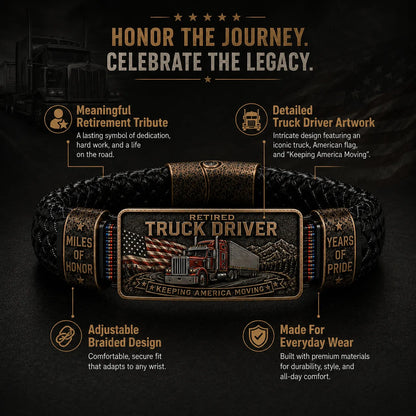 Retired Truck Driver Bracelet