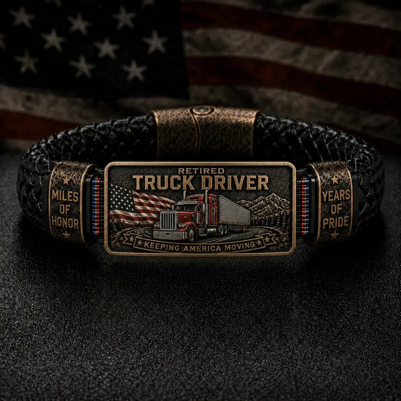 Retired Truck Driver Bracelet