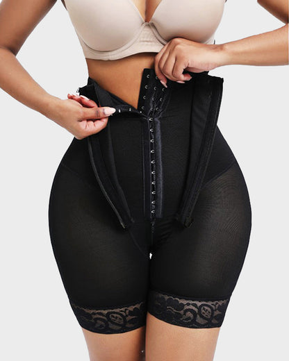 Double Compression High Waist Shaping Shorts