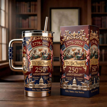 🔥U.S. 250th Anniversary Commemorative Travel Tumbler (1776-2026)