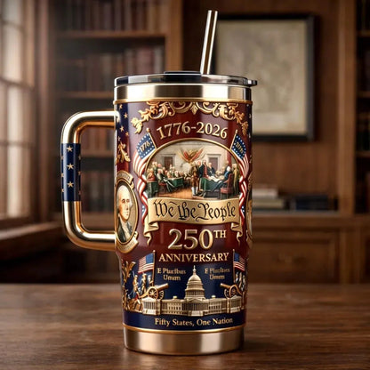 🔥U.S. 250th Anniversary Commemorative Travel Tumbler (1776-2026)