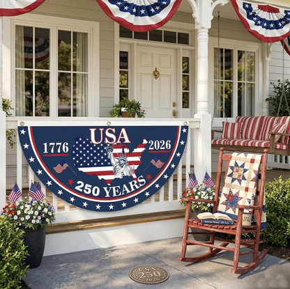 Veteran Made - USA 250 YEARS COMMEMORATIVE BANNER