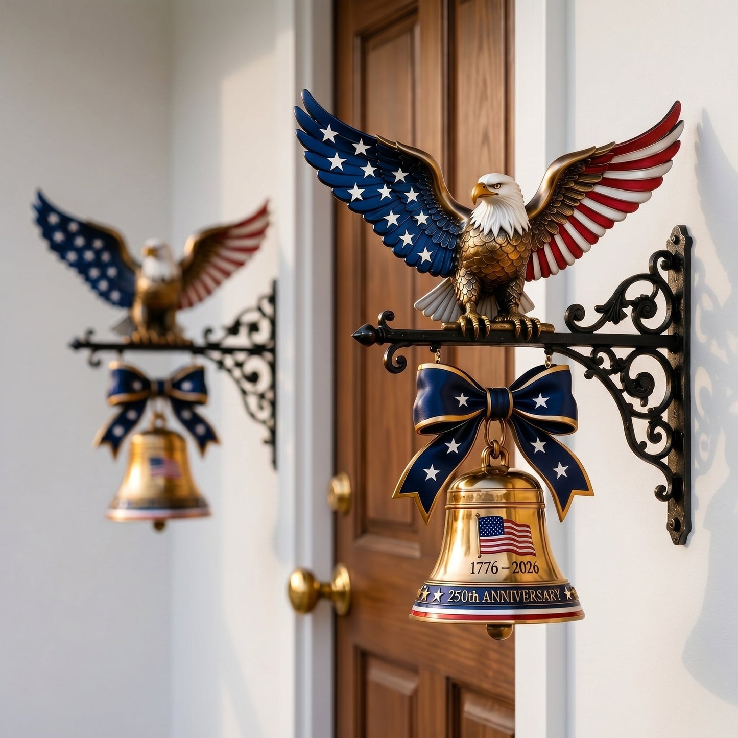 🇺🇸 Ring in the Semiquincentennial: 1776-2026 "Spirit of Liberty" Eagle Bell