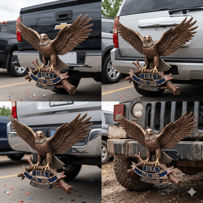 ⚡️Independence Day 50% OFF- 🦅 USA 250th Anniversary Eagle Trailer Hitch – A Legacy of Freedom on the Road
