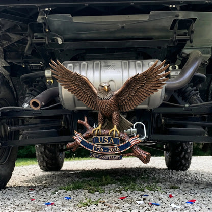 ⚡️Independence Day 50% OFF- 🦅 USA 250th Anniversary Eagle Trailer Hitch – A Legacy of Freedom on the Road
