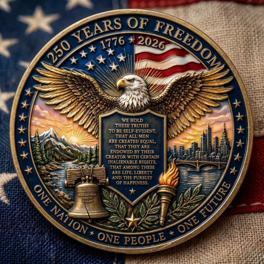 🔥Hot Sale 49% OFF🌟250 Years of Freedom Coin