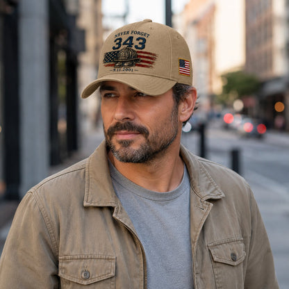 🔥Last Day 49% OFF🔥 - 🧢Never Forget 343 Memorial Cap 🎁
