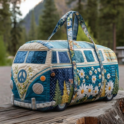 🔥LAST DAY 50% OFF-Hippie Van Quilted Duffle Bag✨