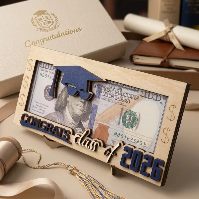 🎁Funny Graduation 2026 Money Holder – Unique Cash Gift Box for the Class of 2026