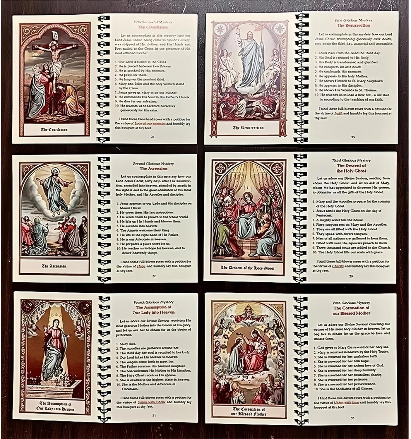 ✝️Pocket Size Rosary Meditation Book✝️The Rosary The Prayer That Saved My Life