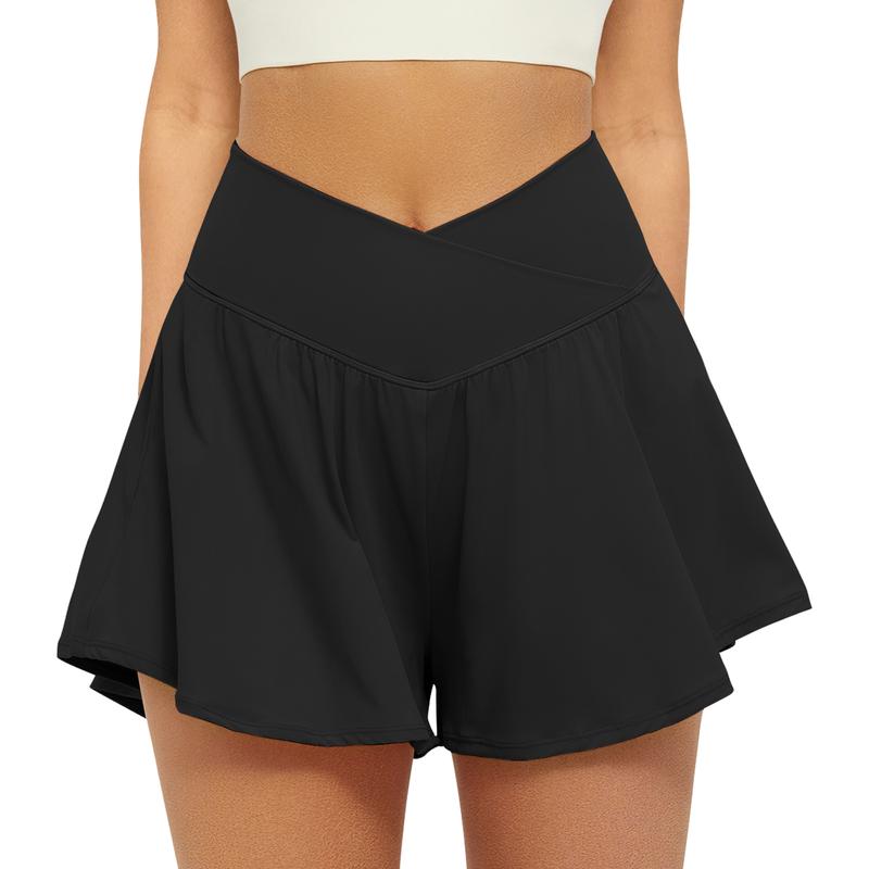 Women’s 2‑in‑1 Running Skort with Pockets